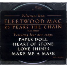 FLEETWOOD MAC "The Chain" Sampler (Warner Bros. Records ‎– PRO-CD-5905) USA 1992 Promo only CD