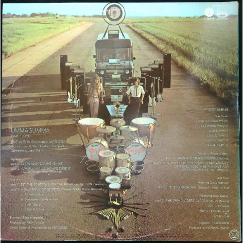 PINK FLOYD Ummagumma Vinyl 2 LP 1969 HARVEST STBB-388 Recorded England