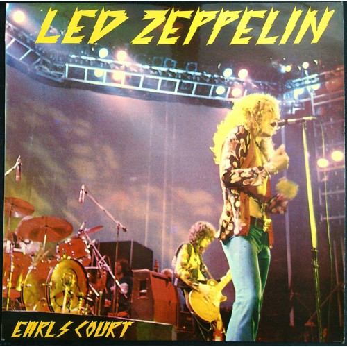Led Zeppelin - Earl's Court (No label LZL 19775 II) UK 1976 LP