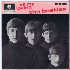 BEATLES All My Loving / Ask Me Why / Money / PS I Love You (Parlophone GEP 8891) Denmark 1964 PS EP