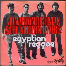 JONATHAN RICHMAN & THE MODERN LOVERS Egyptian Reggae (Beserkley 11689) Holland 1977 PS 45
