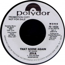 JIVA That Scene Again (mono/stereo) USA 1978 white label promo 45