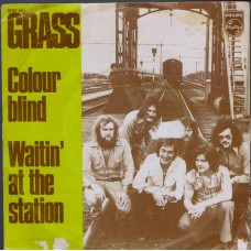 GRASS Colour Blind / Waitin' At The Station (Philips 6012361) Holland 1973 PS 45