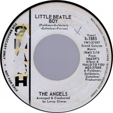 ANGELS Little Beatle Boy / Java (Smash 1885) USA 1964 promo 45