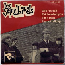 YARDBIRDS Still I'm Sad +3 (Riviera) France 1966 7" PS EP 