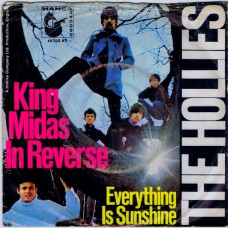 HOLLIES King Midas In Reverse / Everything Is Sunshine (Hansa 19702) Germany 1967 PS 45