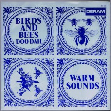 WARM SOUNDS Birds And Bees / Doo Dah (Deram DM 120) Holland 1967 PS 45