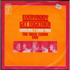 DAVE CLARK FIVE Everybody Get Together / Darling I Love You (Columbia 91139) Germany 1970 PS 45