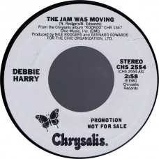 DEBBIE HARRY The Jam Was Moving / same (Chrysalis CHS 2554) USA 1981 white label 45