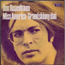 DON ROSENBAUM Miss America / Grand Skinny Dad (Decca 6100046) Holland 1972 PS 45
