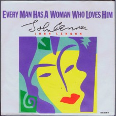 JOHN LENNON Every Man Has A Woman Who Loves Him / It's Alright (Polydor 881378-7) Germany 1984 PS 45