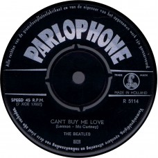 BEATLES Can't Buy Me Love / You Can't Do That (Parlophone 5114) Holland 1964 45