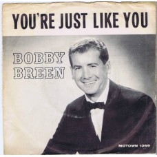BOBBY BREEN - Here Come That Heartache / You're Just Like You (Motown 1059) USA 1964 Promo PS 45