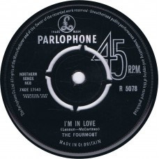 FOURMOST I'm In Love / Respectable (Parlophone 5078) UK 1963 45
