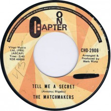 MATCHMAKERS Wooly Wooly Watsgong / Tell Me A Secret (Chapter One CHO 2906) USA 1970 Promo 45 (Mark Wirtz)