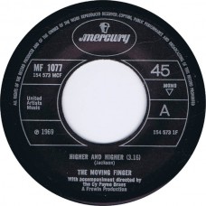 MOVING FINGER Higher and Higher / Shake and Finger Pop (Exact Repro of Mercury 154 573) UK 1969 45