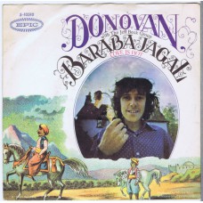 DONOVAN - Barabajagal / Love Is Hot (Epic 10510) Holland 1969 PS 45