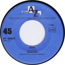CHRISTOPHE Aline / Je Ne T'Aime Plus (Disc AZ HT 300017) Germany 1966 45