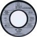 DR. JOHN Jet Set (vocal) / Jet Set (instrumental) (Ariola 106 440) Germany 1984 PS 45