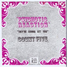COUNT FIVE Psychotic Reaction / They're Gonna Get You (Havoc SH 1501) Holland 1966 PS 45
