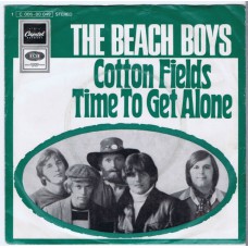 BEACH BOYS Cotton Fields / Time To Get Alone (Capitol 80049) Germany 1970 PS 45
