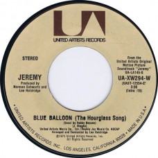 ROBBY BENSON - Blue Balloon (The Hourglass Song) / GLYNNIS O'CONNOR - Jeremy (United Artists UA-XW294-W) USA 1973 45