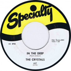 CRYSTALS In The Deep / Love You So (Speciality 657) USA exact repro of 1958 issue cs 45