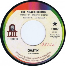 SHACKELFORDS Coastin' / Instrumental (LHI 17017) USA 1967 45 (Lee Hazlewood)
