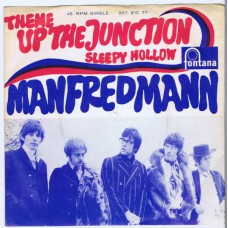 MANFRED MANN Theme Up The Junction / Sleepy Hollow (Fontana 267810 TF) Holland 1968 PS 45