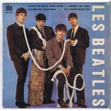 BEATLES I Want To Hold Your Hand / It Won't Be Long / I Wanna Be Your Man / Till There Was You (Odeon SOE 3745) France 1964 PS EP