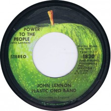 JOHN LENNON / PLASTIC ONO BAND Power To The People YOKO ONO Touch Me (Apple 1830) USA 1971 45