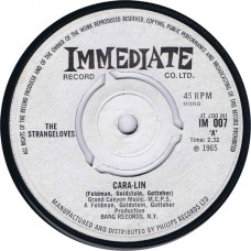 STRANGELOVES Cara-Lin / (Roll On) Mississippi (Immediate 007) UK 1965 cs 45