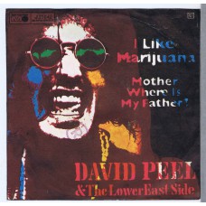 DAVID PEEL AND THE LOWER EAST SIDE I Like Marijuana / Mother Where is My Father (Metronome27042) Germany 1969 PS 45