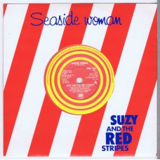 SUZY AND THE RED STRIPES Seaside Woman / B-Side To Seaside (A&M AMS 7461) UK 1977 PS 45 (Paul McCartney)