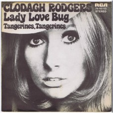 CLODAGH RODGERS Lady Love Bug / Tangerines, Tangerines (RCA 47-16113) Germany 1971 PS 45