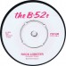 B-52's Rock Lobster / 52 Girls (DB PSR 438) UK 1978 PS 45