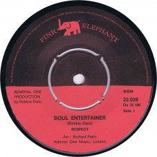 RESPECT Soul Entertainer / Sally My Love (Pink Elephant 22.026) Holland 1969 45
