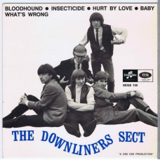 DOWNLINERS SECT Bloodhound / Insecticide / Hurt By Love / Baby What's Wrong (Columbia SEGS 135) Sweden 1965 PS EP