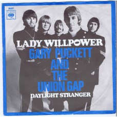 GARY PUCKETT AND THE UNION GAP Lady Willpower / Daylight Stranger (CBS 3551) Holland 1968 PS 45 