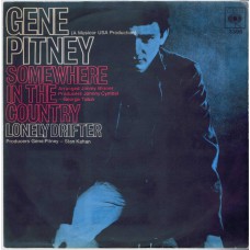 GENE PITNEY Somewhere In The Country (CBS 3398) Germany 1968 PS 45