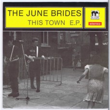 JUNE BRIDES This Town EP: This Town, Cold, Just The Same (In Tape IT 030) UK 1986 PS EP