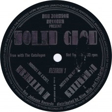 Various SOLID GOLD (Ron Johnson Records Flexron 1) UK 1986 7" compilation Flexi-Disc (Big Flames, Stump, A Witness, Mackenzies)