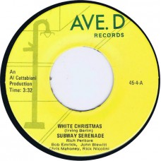 SUBWAY SERENADE White Christmas / What Are You Doing New Years Eve (Ave. D 4) USA 1980 45