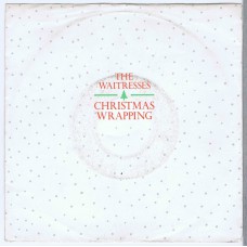 WAITRESSES Christmas Wrapping / Hangover 1/1/83 (Island 104.746) Holland 1983 PS 45