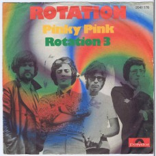 ROTATION Pinky Pink / Rotation 3 (Polydor 2041 176) Germany 1971 PS 45