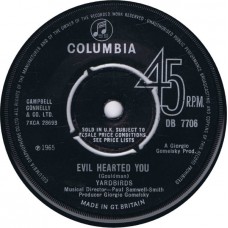 YARDBIRDS Evil Hearted You / Still I'm Sad (Columbia DB 7706) UK 1965 45