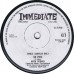 AMEN CORNER So Fine / Same ( Immediate AS 3 ) UK Single Sampler only / 1969 Demo 45 