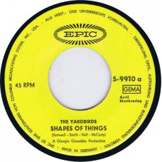 YARDBIRDS Shapes Of Things / Pafff.... Bum (Epic 5-9910) Germany 1966 45