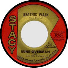 Stacy 970 RUNE OVERMAN Beatnik Walk / Smorgasbord USA 1963 45 (Hazlewood)