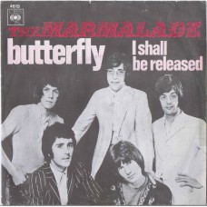 MARMALADE Butterfly / I Shall Be Released (CBS ‎– 4615) Holland 1969 PS 45